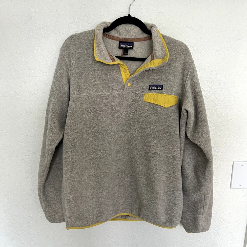 Patagonia Women's Lightweight Synchilla Snap-T Fleece Pullover Size Large